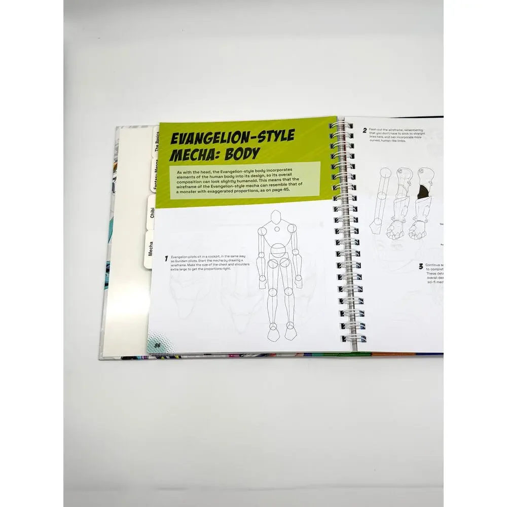 Unbinders Draw Manga Learn to Draw Hardcover Hinkler Art Book 65 Lessons New